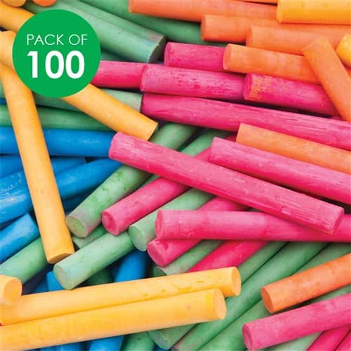 White Chalk 100 Pieces